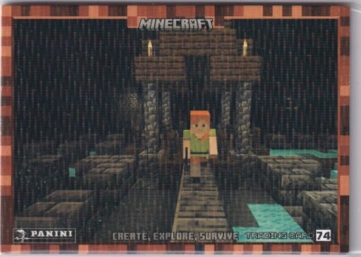 Panini Minecraft 3 Create, Explore, Survive Card Nr. 74