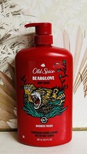 Old Spice ~ Bearglove Shower Fresh Body Wash for Men 33.4 fl oz 0.99 per gallon