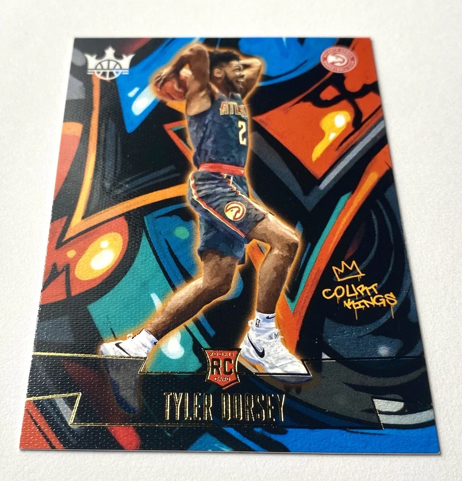 2017-18 Court Kings Tyler Dorsey Level 3 Rookie SP Parallel RC #190 Oregon Greek - Image 3 of 4