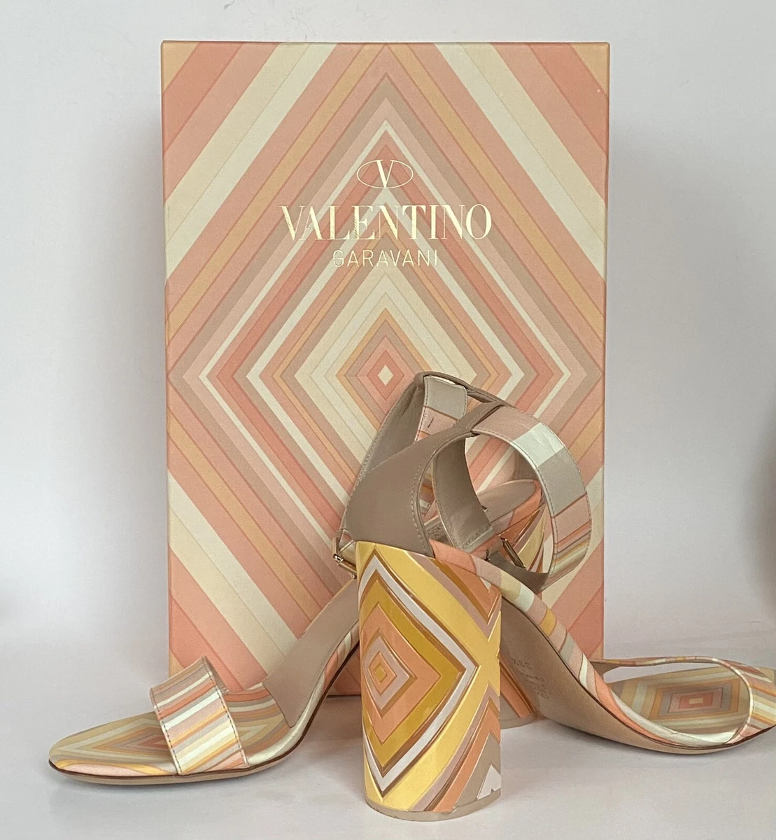Valentino multicolor deals sandals