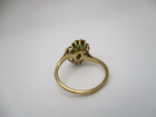 10K Yellow Gold Jade Solitaire Ring Size 6.75-7 [R224] — photo 9