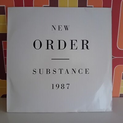 New Order   Substance, *1st press*, RTD 50, Rock Vinyl 2-LP N°746