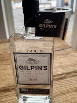 Gilpins's Extra Dry Gin, 0,7l, 47%Vol, London 2014