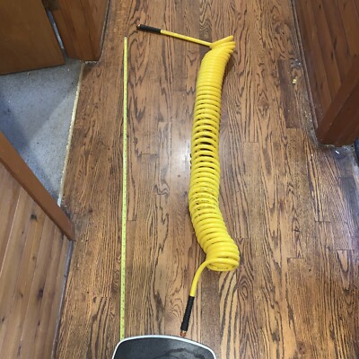 COIL HOSE PNEUMATICS  3/8 id coil hose 95Q14J2 MADE IN USA