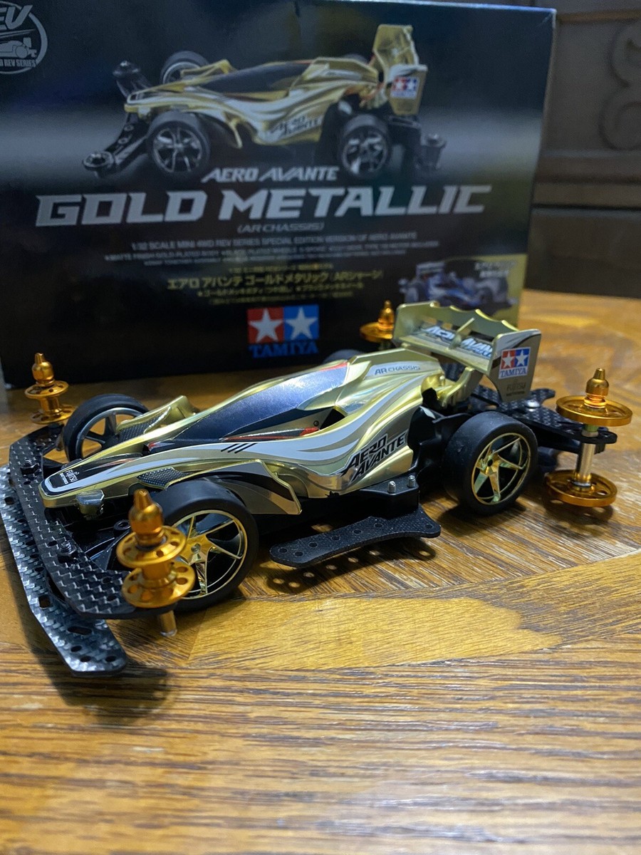 Tamiya Mini 4wd Aero Avante Gold Metallic Special Edition AR