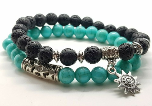 Friendship Bracelets Beaded Hematite Power Self Healing Bracelet Gemstone Reiki - Picture 38 of 60