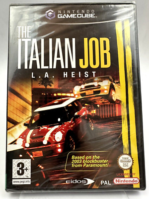 Gamecube The Italian Job L.A Heist, UK Pal, Brandneu Factory Sealed