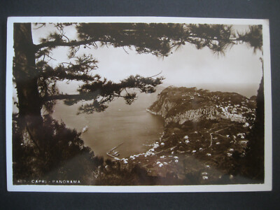 CAPRI PANORAMA Italien Italia alte Ansichtskarte Postkarte 1939