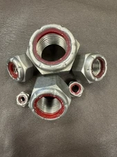 Monel Nylon Insert Locknuts (ESNA) - Select Size + Pattern (Fast Free Shipping)