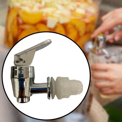 Getränkespender Zapfhahn Glas Fass Wasserhahn 12mm Öffnungen Tank Wasserkrug