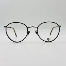 Funky Eyeglasses Men Women Round Brown Panto Mod. CAPUNS C5 Food Dieter NEW