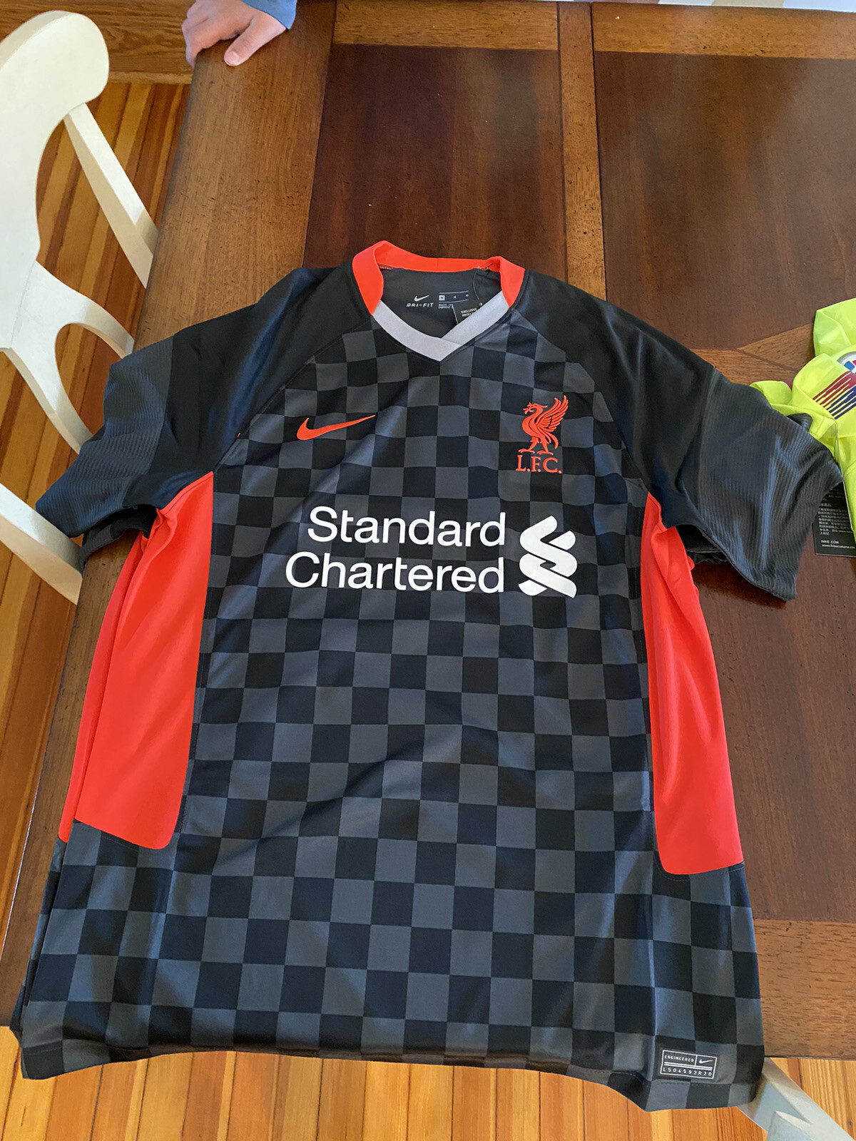 Liverpool Jersey Black Mens Size Medium 20/21 | eBay