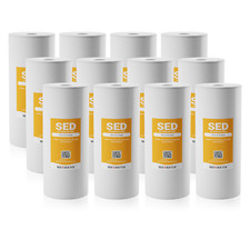 12 10"x4.5" Big Blue Whole house Sediment Water Filter 1, 5 or 10 Micron