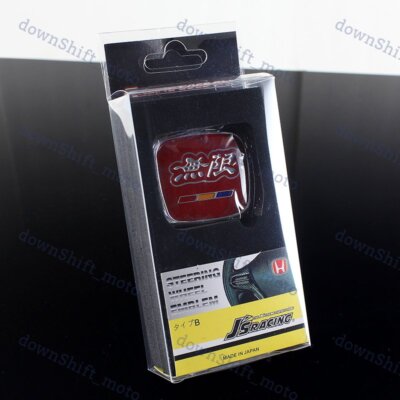 JDM Red MUGEN Steering Wheel TB Emblem for CIVIC ACCORD S2000 FA5 FD2 X1