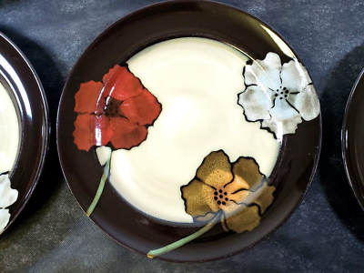 SET of Pfaltzgraff Everyday PAINTED POPPIES 11