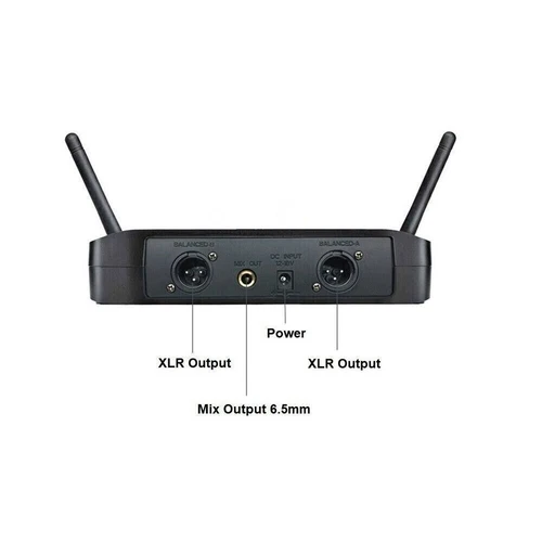 GLXD4+BETA58A Shure Vocal Dual Channel Wireless Microphone System UHF Handheld - Picture 6 of 10