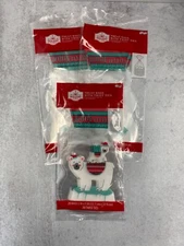 60 (3 packs / 20) xmas treat bags 5" x 9" party favors polar bears
