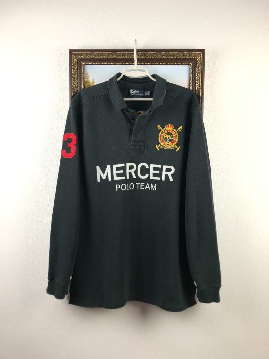 Polo Ralph Lauren Shirt Black Mercer Team 3 Winter Challenge Cup