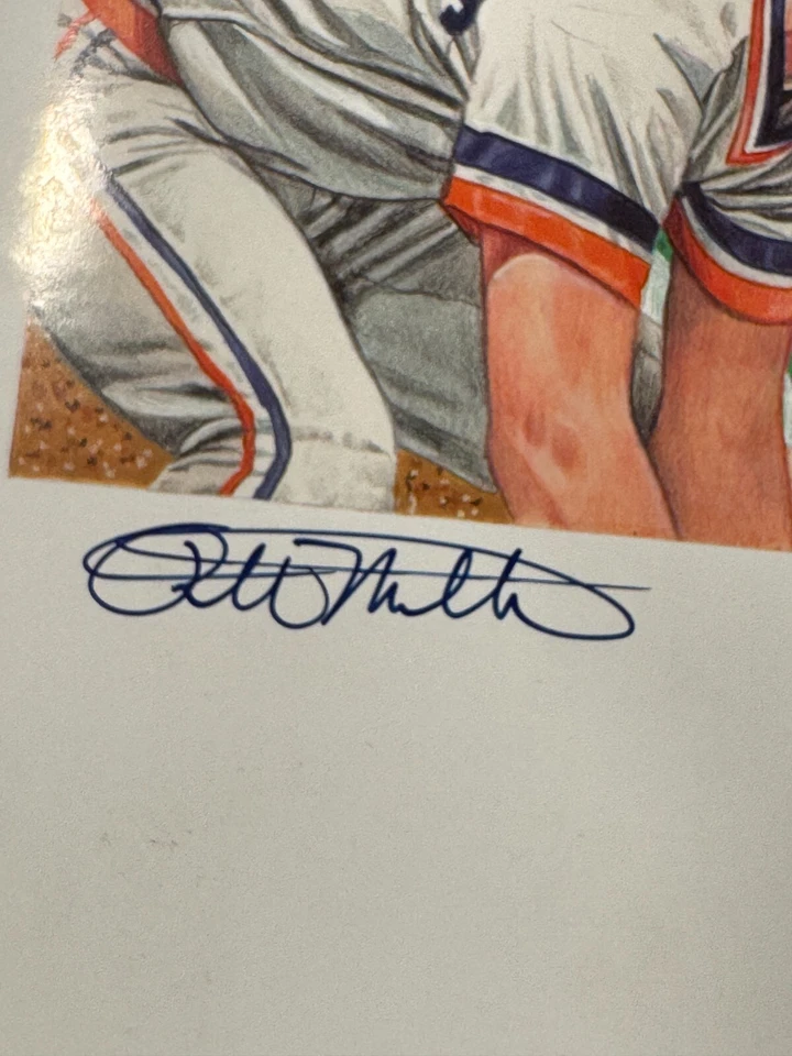 Campeonato Mundial de los Tigres de Detroit 1984 Paul Madden 71/150 firmado 18"x36" impresión Foto 4 de 4