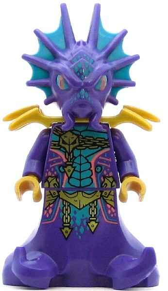 LEGO Ninjago Minifigure Prince Kalmaar Seabound (Genuine)