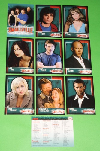 2005 SMALLVILLE SEASON 4 COMPLETE BASE 90 CARD SET SUPERMAN TV SHOW DC COMICS - Picture 2 of 16