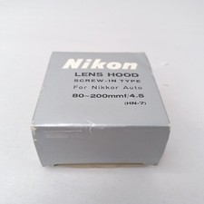 Empty Box For Nikon Lens Hood Screw In Type 80-200mm F/4.5 Hn-7 Box Only