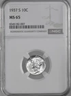 1937-S  10C  MERCURY SILVER DIME  "SAN FRANCISCO MINT"  NGC MS65 #8345182-007