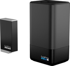 GoPro - Enduro Dual Battery Charger and Lithium-ion Battery for MAX