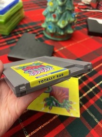 NES Totally Rad 1990 Tested Original Owner Cartridge/Sleeve/Manual