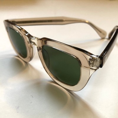 Moscot Telena Cinnamon Soft Square Sunglasses w Steel Hinges OR TEL S47270319 04