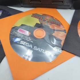 Sega Saturn Console Bundle 3 Games OEM Controllers MK-8000 System Complete Lot