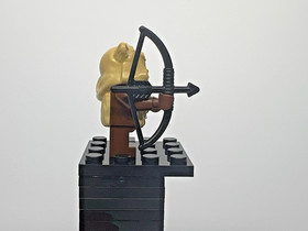 LEGO Star Wars Minifigure- Paploo Ewok Tan head with hood - SW0067 from set 7139