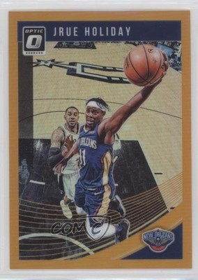 2018-19 Panini Donruss Optic Orange Prizm /199 Jrue Holiday #17 7n6