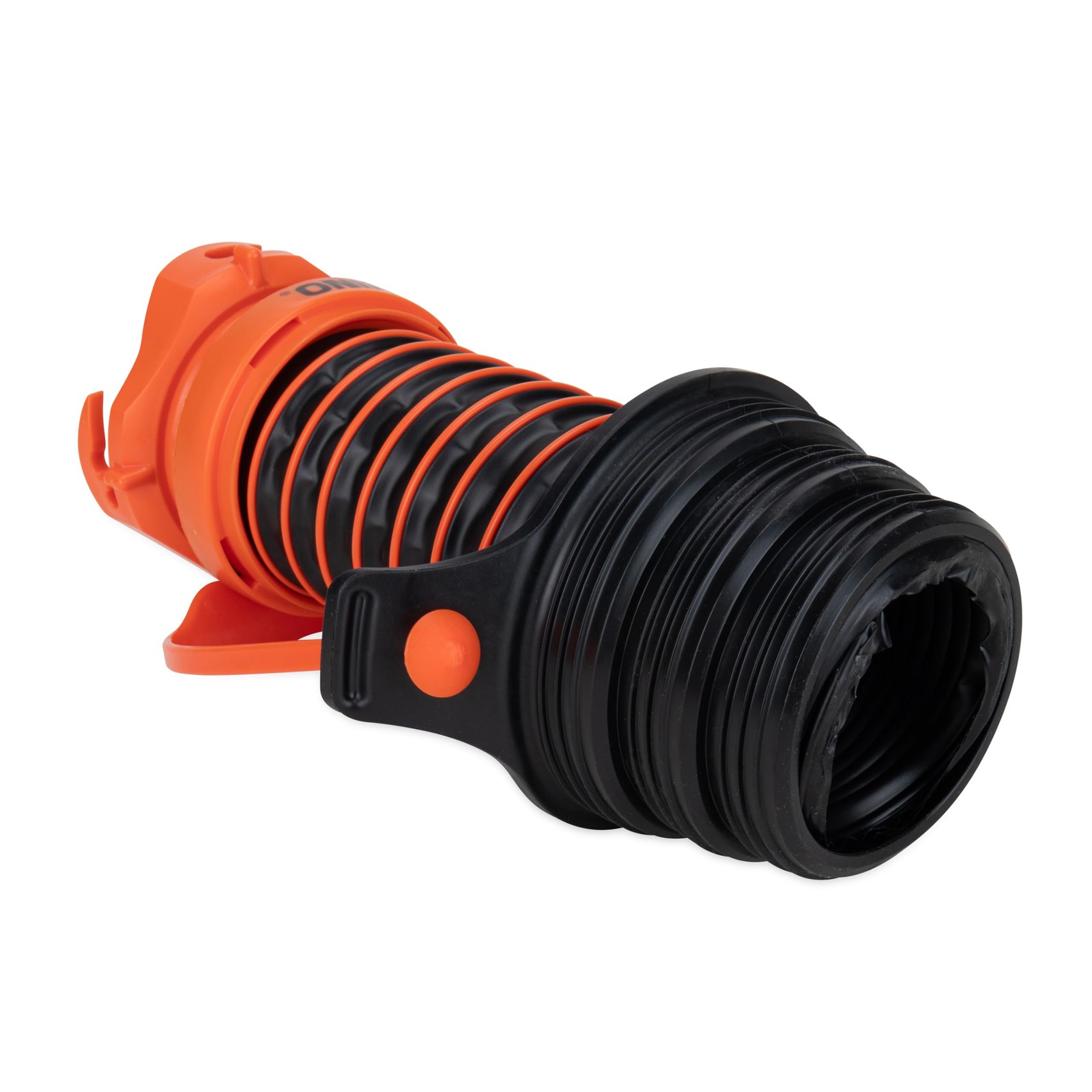 Camco Flexible 3-in-1 RV Sewer Hose Adapter  Drain Seal - Easily Connect Your