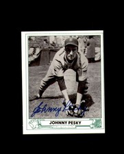 Johnny Pesky Signed 1946 Play Ball 1984 TCMA Boston Red Sox Autograph