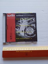 Aprilia RX 50 Racing 2003-4 CD-ROM Original Workshop Manual CHASSIS + Use