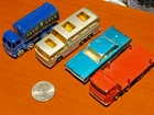 Vintage Lesney Matchbox Series Greyhound lincoln fire tanker truck diecast cars