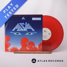 Asia The Smile Has Left Your Eyes Red 12" Single Vinyl Record TA 3836 - EX/EX