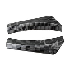 1 Pair Car Body Rear Bumper Lip Diffuser Splitter Canard Protector With Screws
