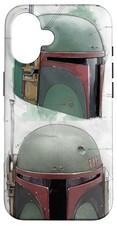 Star Wars Boba Fett Helmet Phone Case For Iphone 16 