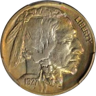 1927-P Buffalo Nickel PCGS AU58 TONER Superb Eye Appeal Nice Strike