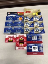 Lot Of 15 Mini DV Digital Video Cassette 60ME MDV60 NEW SEALED 2 Sony 130mp