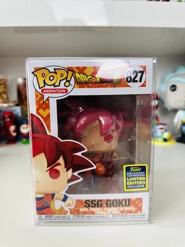 Funko Pop! - SSG Goku (Exclusivo SDCC 2020) - Dragonball #827