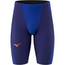 Mizuno GX-Sonic V ST Tech Swim Jammers Blue Purple FINA Approved Mens XL