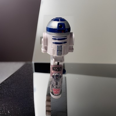 Star Wars R2-D2 Pop Ups Lollipop Dispenser Flix Candy 2023 Chupa Chups