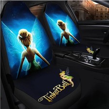 Cartoon Gift For Fans Tinker Bell Premium Car Seat Covers