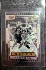 1996 BOWMANS BEST RETRO #TB13 ALLEN IVERSON ROOKIE CARD RC SIXERS HOF. rookie card picture