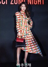 RARE! NWT $7985 RUNWAY GUCCI long silk dress IT40 / US 6.red