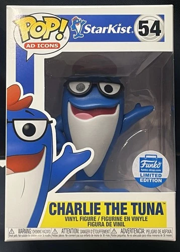 Funko Pop! Vinyl: Ad Icons Charlie the Tuna - Funko (Exclusive) #54 w/ Protector