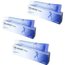 3xHirudoid Forte Cream Relieves Scars Bruises Varicose veins Inflamed 10 g